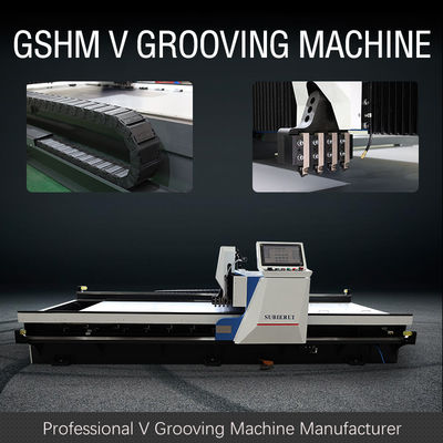 기계 장식 산업에 홈을 파는 디스플레이 받침대 시트를 위한 1560 CNC Ｖ 그루빙 머신