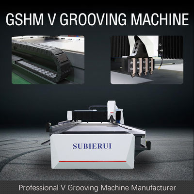 스테인레스 강 장식 Ｖ 슬로팅 기계 수직 CNC Ｖ 그루빙 머신 1560년