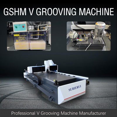 스테인레스 강 장식 Ｖ 슬로팅 기계 수직 CNC Ｖ 그루빙 머신 1560년