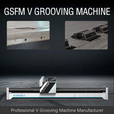 기계 1560년에 홈을 파는 홈 장식 시트를 위한 수력 CNC Ｖ 그루빙 머신