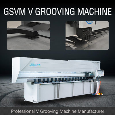 장식 금속 그루빙 머신을 위한 4000 밀리미터 CNC Ｖ 그루빙 머신
