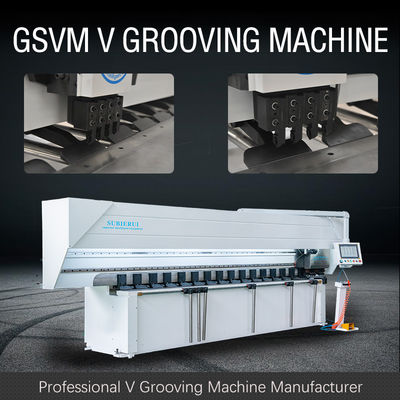장식 금속 그루빙 머신을 위한 4000 밀리미터 CNC Ｖ 그루빙 머신