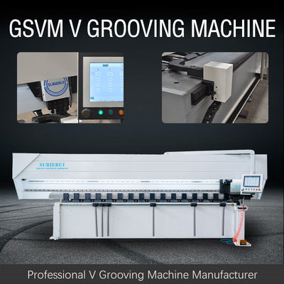 장식 금속 그루빙 머신을 위한 4000 밀리미터 CNC Ｖ 그루빙 머신