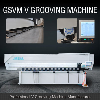 장식 금속 그루빙 머신을 위한 4000 밀리미터 CNC Ｖ 그루빙 머신