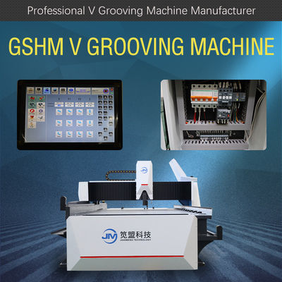 장식적 철의장 CNC Ｖ 그루빙 머신을 위한 CE Ｖ 그루브 커팅 머신